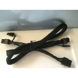 EVGA SUPERNOVA 8 PIN TO  6+2 pin +( 6+2) PCI-E VGA Power Supply Cable 550-1300W