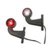 2 x LED Rubber Side Light 12 V 24 V
