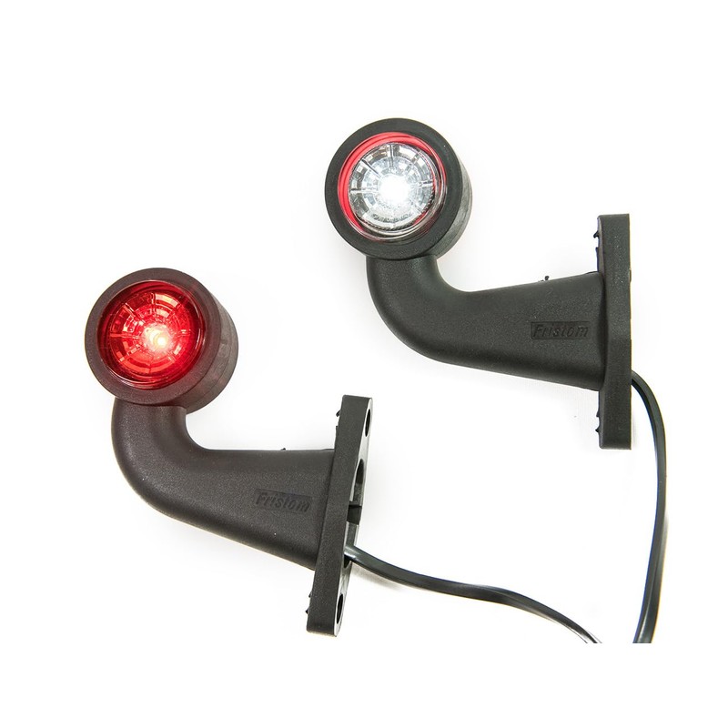 2 x LED Rubber Side Light 12 V 24 V