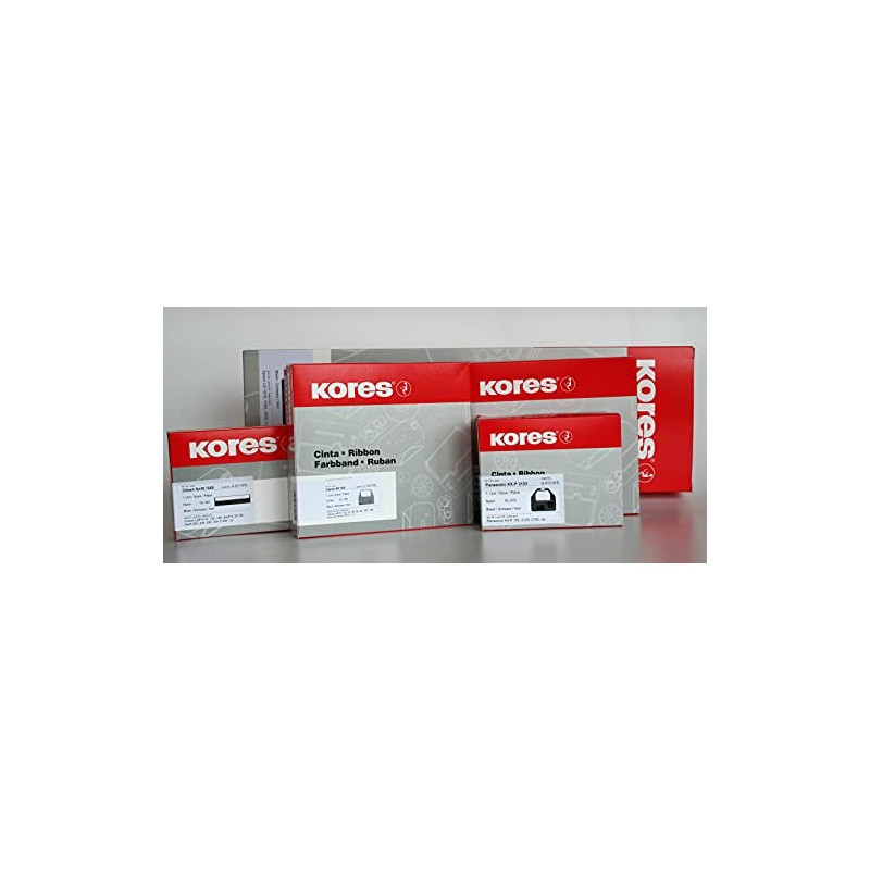 Kores G655NYS"Black Ink" Nylon Ribbon for Epson ERC 30, 34,