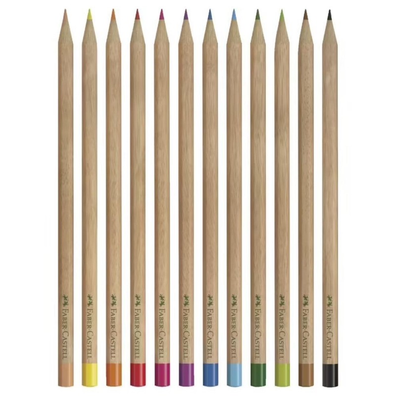 ファーバーカステル(Faber-Castell) 色鉛筆 ナチュラル 12色セット 27181001
