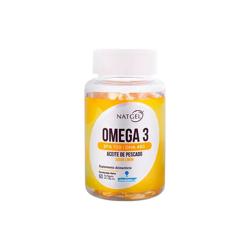 Omega 3 Epa 720/dha 480 | 60 Cápsulas Golden Omega
