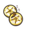 Aceoffix 2pcs ACE Alloy Easy Wheels Easywheel & Titanium Bolts