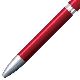 Mitsubishi Pencil Style Fit Tri-Color Holder Meister Rotatable Red UE3H1008.15