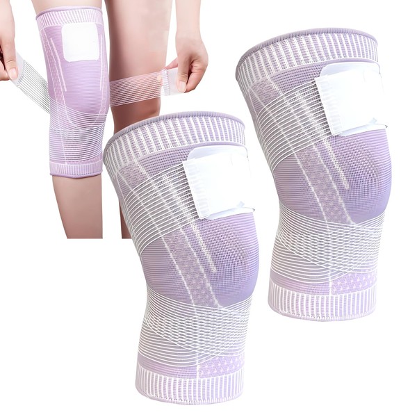 Senston Knee Pad Breathable Knee Support for Running Cycling Tennis