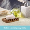 Soap Dish with Slanted Waterfall Design by HTB, Bar Soap