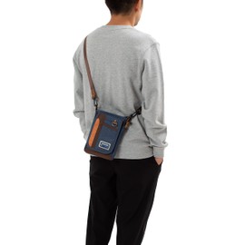 Mustache MDP-0655 2-Way Mini Shoulder Pouch, Scissor Bag, Crossbody, navy