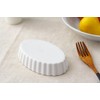 Oval Simple Au Gratin Plate, 5.1 inches (13 cm)