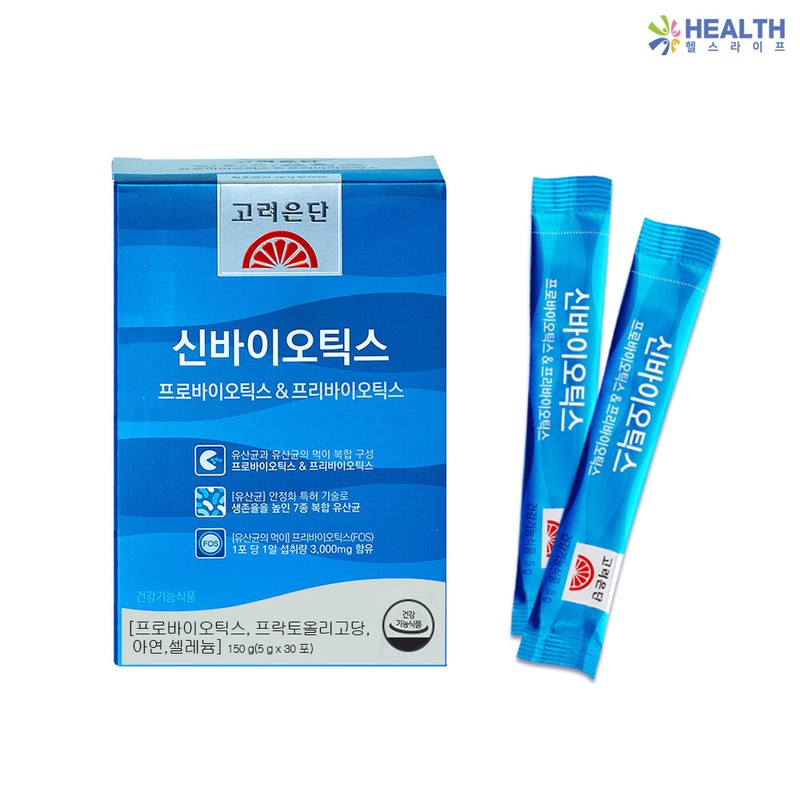 Goryeo Eundan Korea Eundan Synbiotics Probiotics Prebiotics 5g x 30