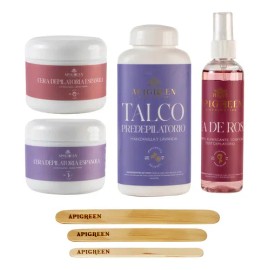 Cera Española Depilatoria Apigreen Facial Perfection Set