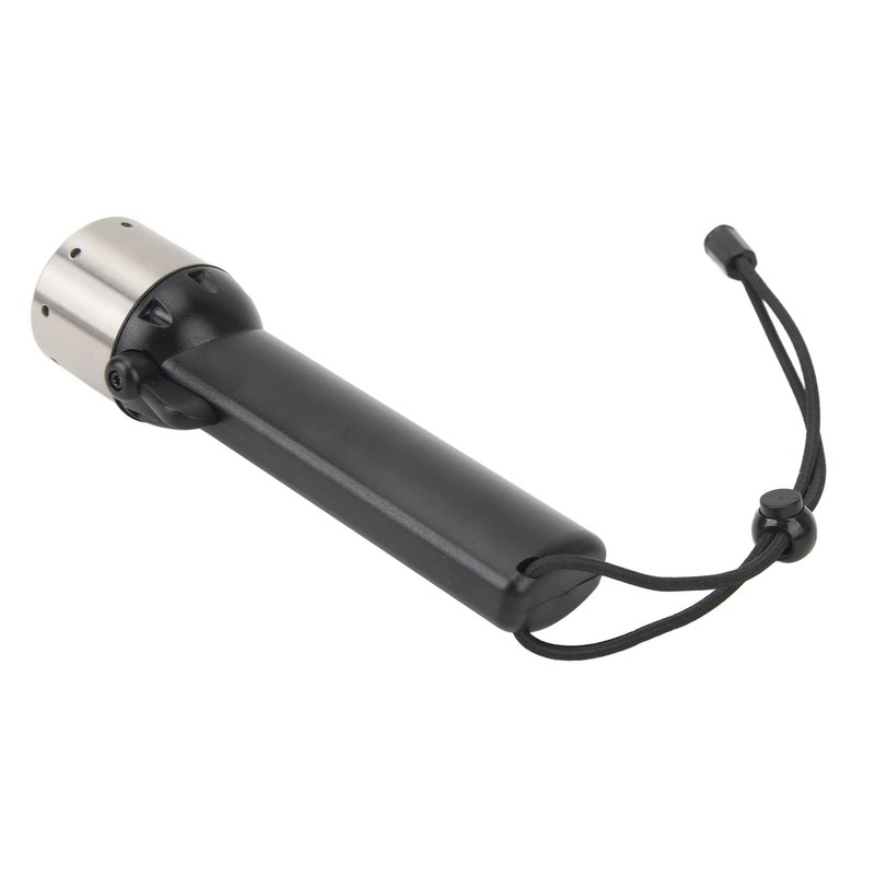 Diving Flashlight Black Dive Light 200lm 328ft IP68 Waterproof Compact