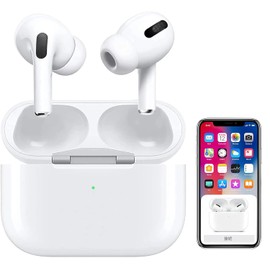 Ear Buds Wireless Earbuds AirBuds Pods, Bluetooth 5.3 Headphones in Ear, 2025 New Bluetooth Earphones with Noise Cancelling Mic, Bluetooth Earbuds HiFi Stereo Deep Bass 48H for Android/IOS/AirPods