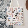 TOBGBE Hi Hi Leaves TV Show Inspired Canvas Bag Comics