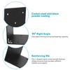 Heavy Duty Steel Corner Brackets 4pcs,6"x6"x5" L Right Reinforced Angle