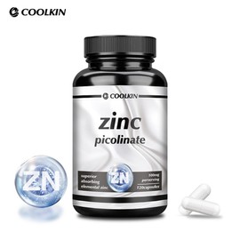 High-content Zinc Picolinate 100mg - Bioavailable zinc that strengthens immunity and helps skin health., 1 pack, 120 tablets / 고함량 피콜리네이트 아연 100mg - 면역력 강화 및 피부 건강에 도움을 주는 생체 이용 가능한 아연., 1개, 120정