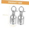 DOITOOL Set of 2 Decking Rope Fittings Rope End Snap