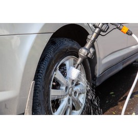 WORX WA4042 Hydroshot Wheel Ball Brush Accessory, Black, 1 Count (Pack of 1)