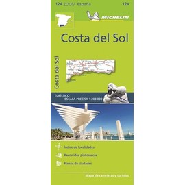 Michelin Costa del Sol: Straßen- und Tourismuskarte 1:200.000 (MICHELIN Zoomkarten, Band 142)