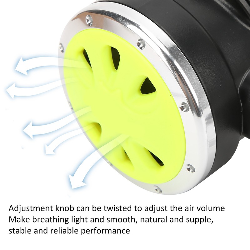 KEEP DIVING Diving Pressure Reducer Underwater Secondary Diving Breathing Regulator