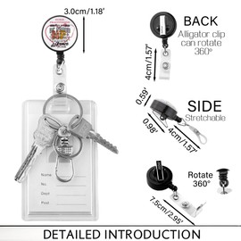 AKTAP Ausweishalter für Krankenschwestern, Praktiker, NP, Studenten, Abzeichen, Krankenschwestern, Praktiker, Wertschätzung, Geschenke, medizinisches Personal, Bürobedarf (NP Badge-HT2)