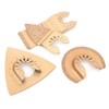 Multifunctional Tool Blades 4 Pieces Carbide Oscillation Saw Blade Accessories