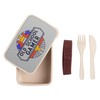 Fabulous Lunch Box - Lunch Box with Cutlery Grey -