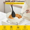 2 Pack Silicone Cooking Spoon, 13.1 In, Large Kitchen Spoons
