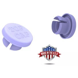 Allstar Plastics 20 PC Multi color Bottle Caps for MOST GLASS Bottles keep bugs & things out