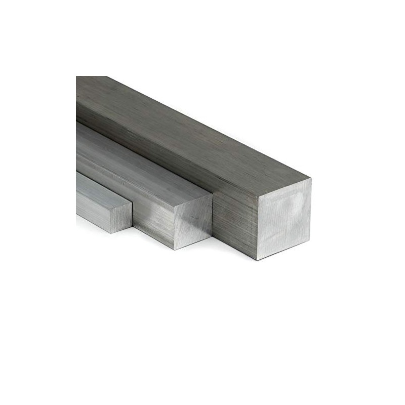 Aluminium Square 20 x 20 mm Length = 125 mm