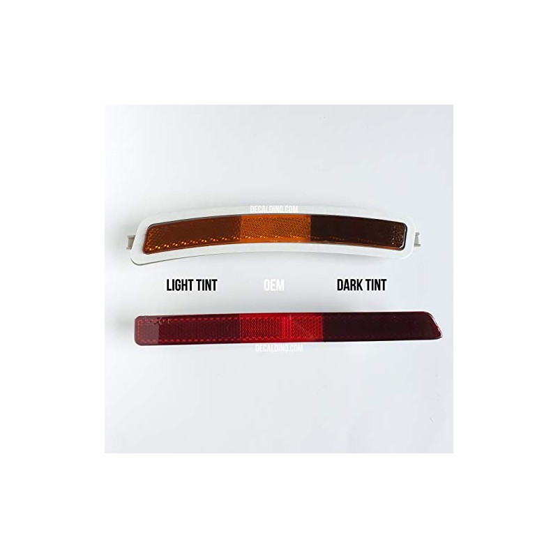 Smoke Tint Overlays Fits 2020+ GMC Sierra 2500 3500 HD