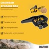 OUUTMEE Chainsaw Carrying Case, Waterproof Foldable Chainsaw Storage Bag Compatible
