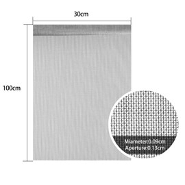 2 Packs 304 Stainless Steel Woven Wire 120 Mesh Fine Screen Mesh Steel Woven Mesh for Filter Mesh, Filtration Cloth, 11.8 x 39.3 Inch