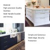 homdiy Brushed Brass Cabinet Handles Gold Cabinet Hardware 10Pack -