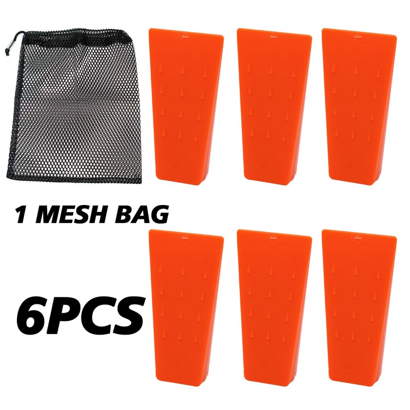 kuzuryu 6pcs 5.5” Tree Felling Wedges - ABS Plastic Logging