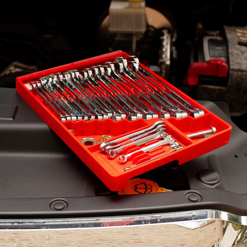 Tool Sorter Wrench Organizer - Red