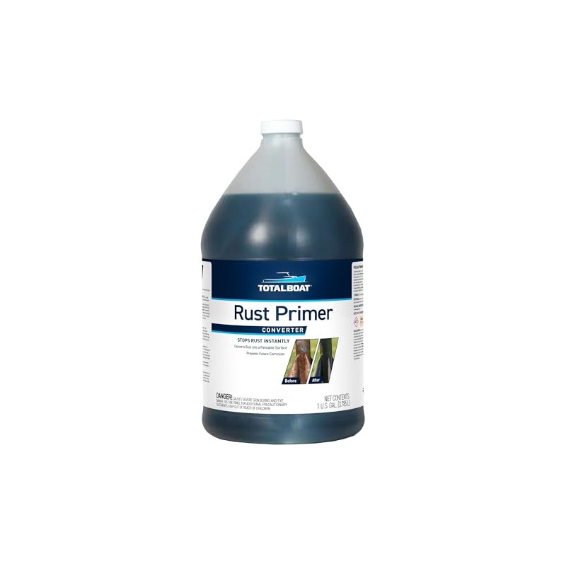 TotalBoat Rust Primer Converter | Metal Treatment Stops Rust For