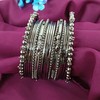 Efulgenz Indian Oxidized Jewelry Boho Tribal Antique Bangle Bracelet for