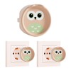 4 Sockets Child Safety Socket, Owl Child Safety Socket, Removable