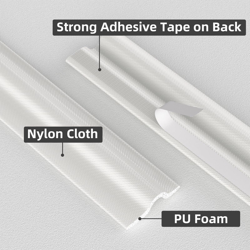 196 Inch T Shape Window Weather Stripping Door Seal Strip,Self