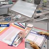 Logei Document Bag with Zip A4 + A5 + A6,