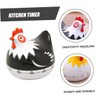 iplusmile 2pcs Cartoon Hen Timer for Cooking and Baking Mechanical