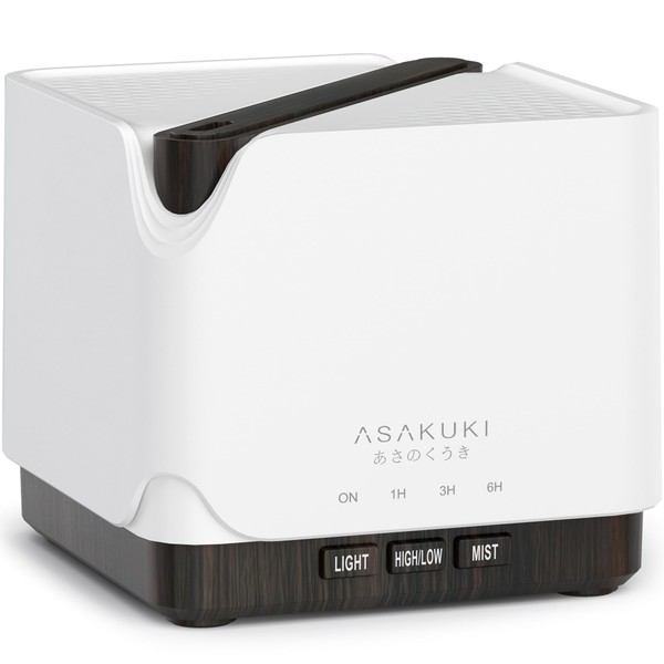 ASAKUKI Essential Oil Diffuser, Multifunctional Ultrasonic Aromatherapy Fragrant Oil Vaporizer