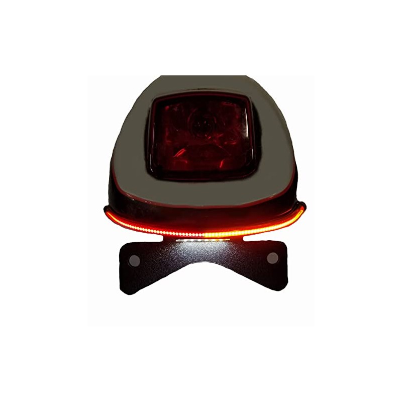 Bikelitez fits the 2002-2005 Harley V-Rod Fender eliminator SMOKED