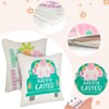Easter Pillow Covers Linen Printed 45 x 45cm Set of