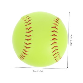 Kisangel Handmade Softball for Baseball Softball Practice Lightweight Outdoor Training