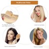 Juego de 4 Cepillos y Peines de Bambú para Cabello