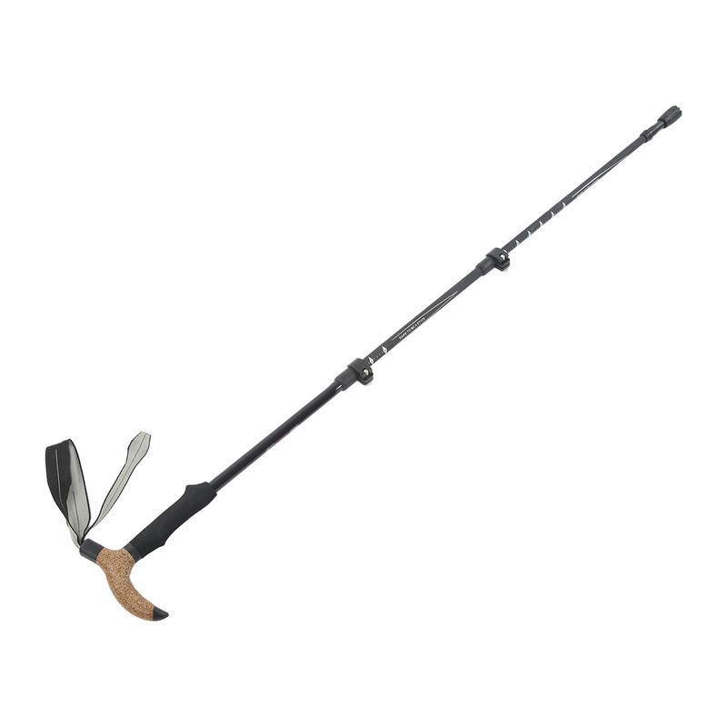 Hiker Hiking Pole Adjustable Telescopic Outdoor Walking Stick Elderly Non
