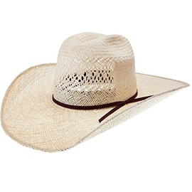 RODEO KING Mens RK204 RK Jute 4 1/2` Brim Open Straw 67/8 Natural