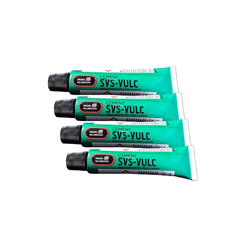 4 Tubes Rema SVS-Vulc Tube Patch Vulcanizing Cement 5 Gram