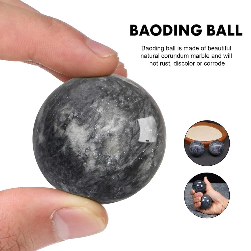 Traditional Chinese Baoding Balls, Marble Health Exercise Stress Relief Balls